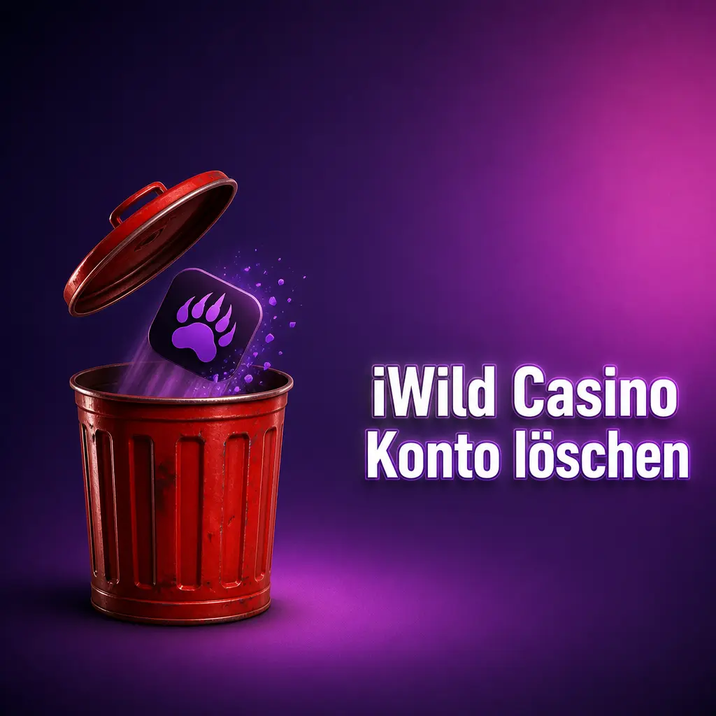 Anleitung zum iWild Casino Konto löschen mit Optionen für Sperre, Selbstausschluss und Supportkontakt