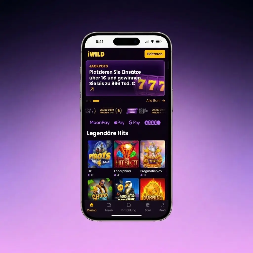 Schrittweise Anleitung zur Installation der iWild Casino App per APK auf einem Android-Smartphone