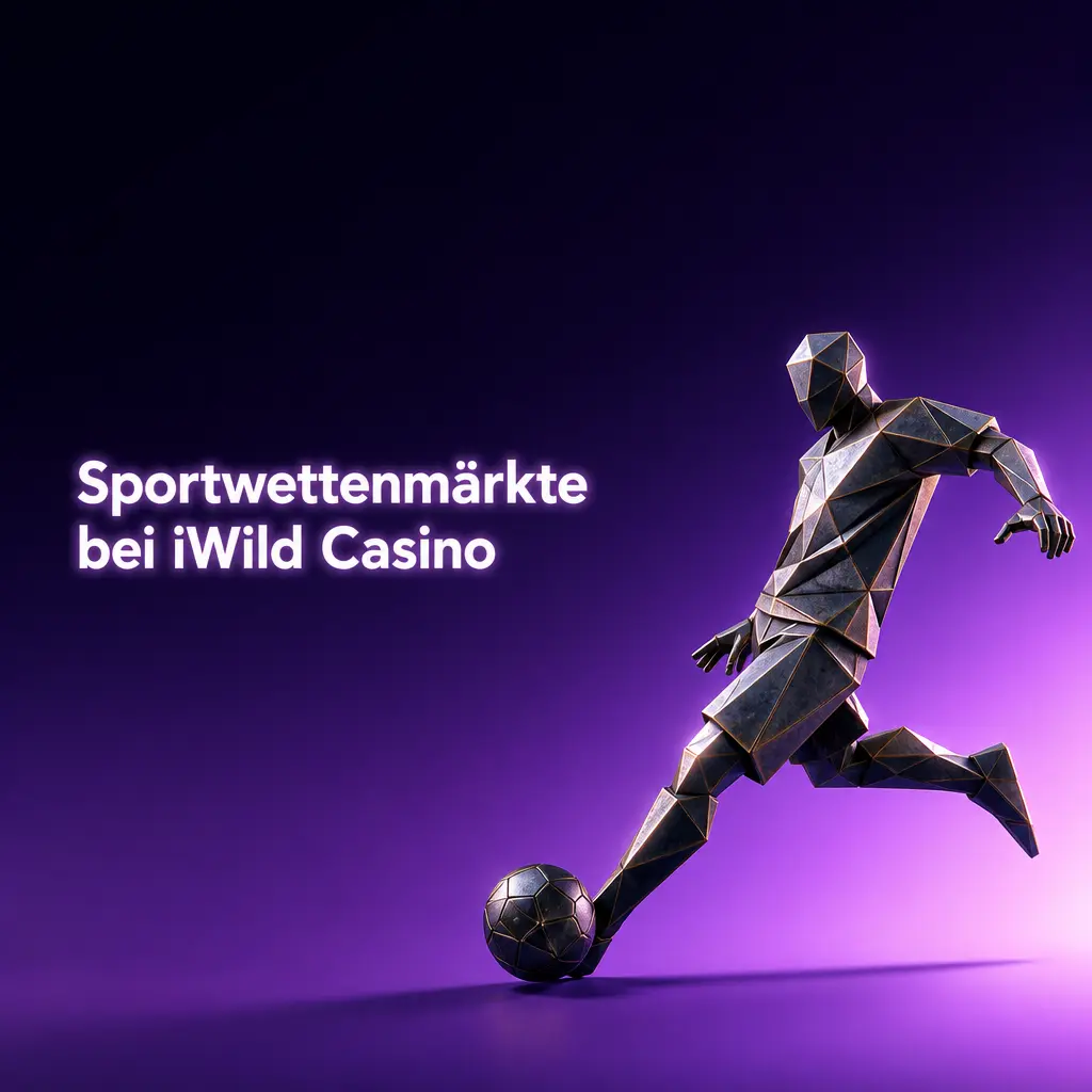 Sportwettenmärkte bei iWild Casino mit Live Wetten, Fußballquoten, Handicap, Spielerwetten und Cash Out